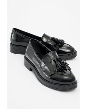 Milly Leren Kwast Loafer