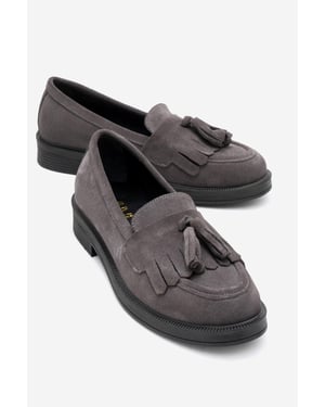 Milly Leren Kwast Loafer