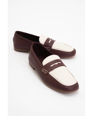 Skye Leren Loafers Dames