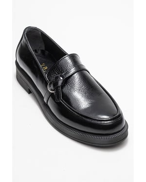 Galea Gesp Leren Loafers