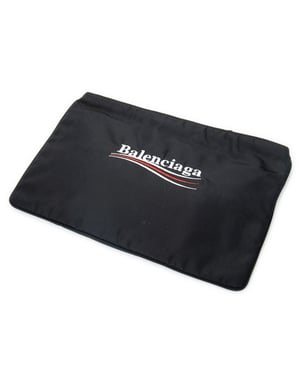Flat Zip Clutch  Clutch