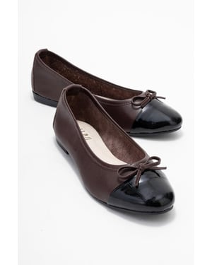 Rayne Cap Teen Leren Ballerina's Dames