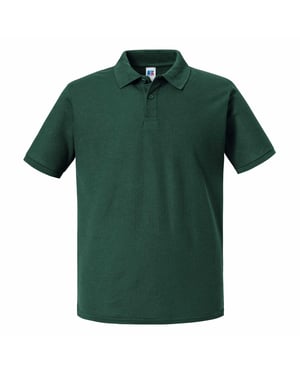 Russell Heren Authentic Eco Poloshirt (Fles groen)