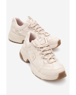 Bambi Bedrukte Mesh Sneakers Dames