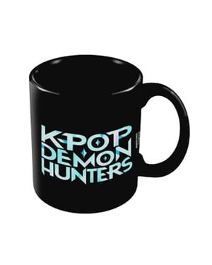 K-Pop Demon Hunters Logo Mok (Zwart)