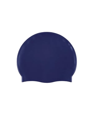 Arena Unisex Volwassen Klassieke Silicone Zwemcap (Denim/Zilver)
