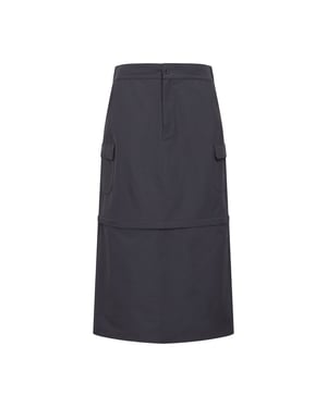 Trespass Dames/Dames Alondra Cargo Rok (Donkergrijs)
