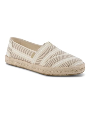 TOMS Alpargata Rope 2.0 Textiel Dames Natuurlijke Espadrilles