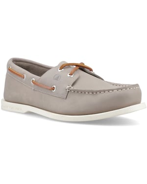 Sperry Tacoma 2 Eye Boot Leder Heren Grijze Bootsschoenen