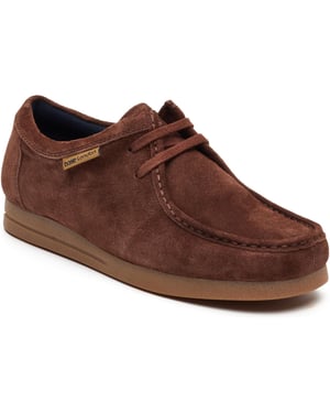 Base London Koko Veterschoenen van Leer voor Mannen in Bruin Mokassins