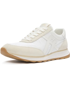 Fitflop Retro-Q FF Nylon Dames Urban White Mix Sneakers