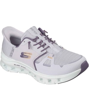 Skechers Glide-Step Pro Polyester Dames Lavendel Sneakers