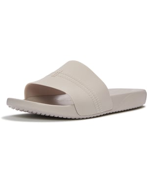 Fitflop iQushion Pool Polyurethaan Heren Lichtgrijze Slippers