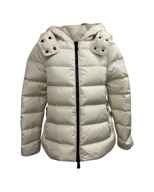 Moncler Chitalpa donsjack in wit polyamide