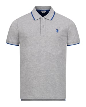 U.S. POLO ASSN. Men's Classic Fit Polo Shirt met korte mouwen gemaakt van katoenen elastaan