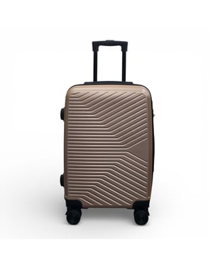 Gouden Harde Schildencabine 48 x 37 x 20 cm Veilige Bagagekoffer