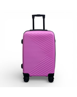 Roze harde schelpcabine 48 x 37 x 20 cm Veilige bagagekoffer