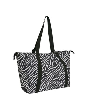 Regatta Boulder Zebraprint boodschappentas (Zwart/Wit)