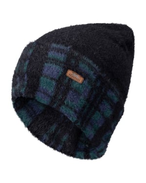 Trespass Heren Atlas Tartan Omkeerbare muts (Zwart)