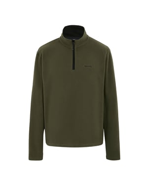 Regatta - Geweldig voor Buiten Heren Thompson Half Zip Fleece Sweater (Olijfnacht)