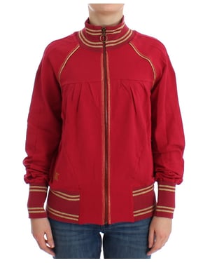 Rode Rits Trui Jacket