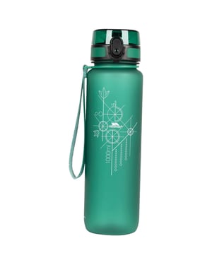 Trespass Novalock Sport Waterfles (Helder groen)