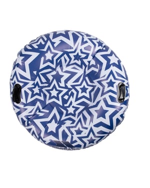 Trespass Dingnut Sterren Opblaasbare Ring (Blauw/Wit)