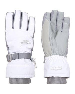 Trespass Vrouwen/dames Vizza II-handschoenen (Wit)