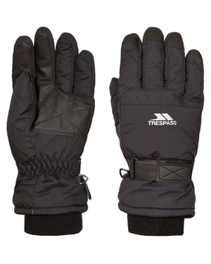 Trespass Volwassen unisex Gohan II Skihandschoenen (Zwart)