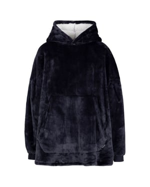 Trespass Uniseks Volwassen Knusse Oversized Hoodie Deken (Marine)