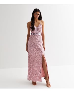 Blush Embelish Maxi-jurk met bandjes