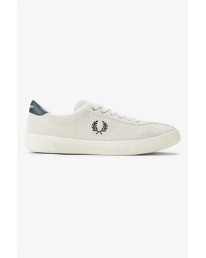 Fred Perry Tennisschoen Suède Heren Ecru/Grassroot Sneakers