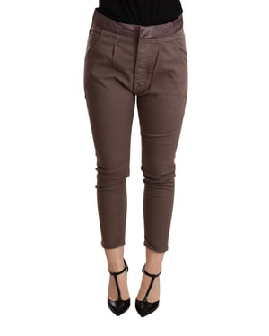 Cropped Broek Casual Stijl