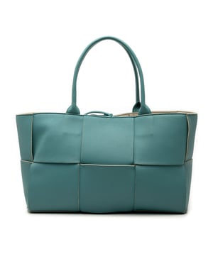 Tweedehands Medium Nappa Maxi Intrecciato Arco Tote
