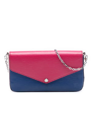 Tweedehands Epi Tricolor Pochette Felicie