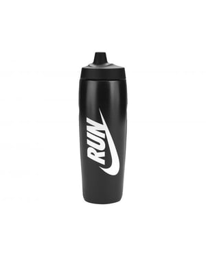 Nike Refuel Grafische Print 680ml Waterfles (Zwart/Wit)