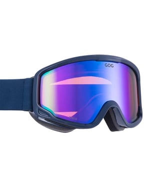 Gonzo UV400 Ski Snowboard Goggles met Antifog Spiegel Hydrofobe Dubbele Lens