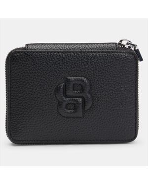 Accessoires Boss Anett Ziparound Tas met Dubbel B Monogram in Zwart
