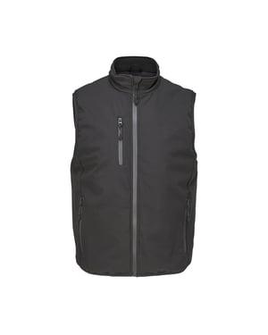SOLS Unisex Volwassen Falcon Gevoerde Bodywarmer (Zwart)