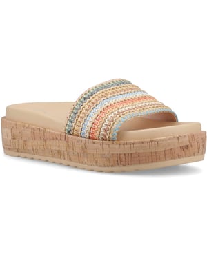 Rocket Dog Faye Alti Raffia Textiel Dames Multicolour Sandalen