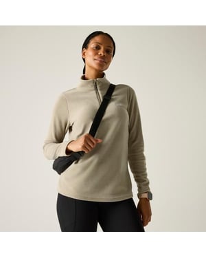 Regatta - Geweldige Outdoors Dames Sweetheart 1/4 Zip Fleece Sweater (Perkament)