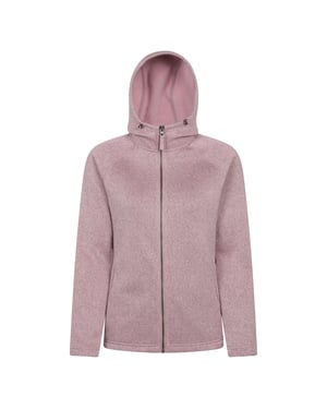 Mountain Warehouse Dames/dames Nevis Full Zip Hoodie (Lichtroze)