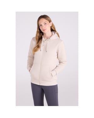 Mountain Warehouse Dames/Dames Dalton Sherpa gevoerde Full Zip Hoodie (Licht Beige)