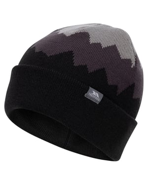 Trespass Heren Schoenmaker muts (Stormgrijs/Donkergrijs/Zwart)