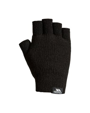 Trespass Dita gebreide vingerloze handschoenen voor volwassenen (Zwart)