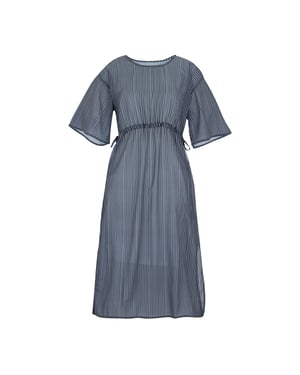 Regatta Dames Avorno Golfgestreepte Kaftan (Marineblauw/Wit)
