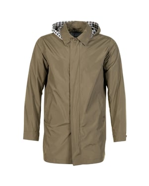 Aquascutum Active Opvouwbare Trenchcoat In Legergroen