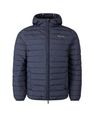 Aquascutum Active Rlg Active 100 Gr Marineblauwe Capuchonjas