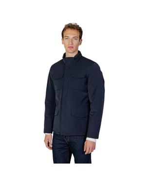 Aquascutum Active Marineblauwe Veldjas