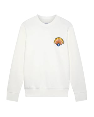 Casablanca Geborduurde Off-white Sweatshirts